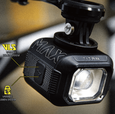 MOON Titan Max 1700 lumen front cycle light - extreme features!