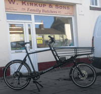 Ridgeback Butcher Cargo eBike M/L with powerful assistance