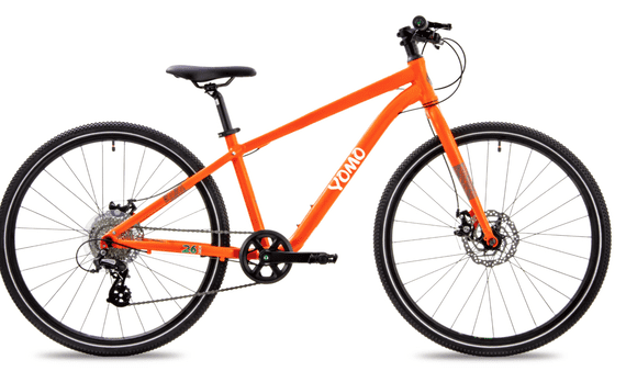 YOMO 26 - ultra-light 8-speed youth bike with disc brakes