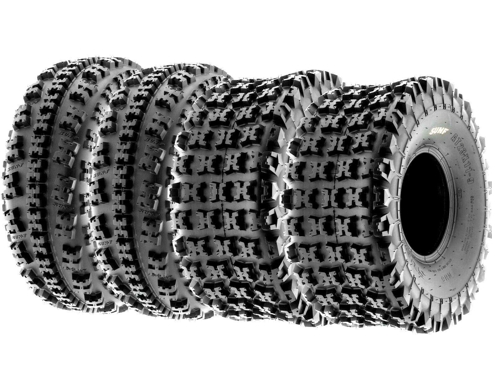 Set Of 4 ATV Tires | 21x7-10 Front & 20x10-9 Rear | Fits Suzuki