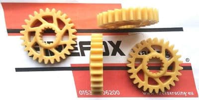 Aprilia RS125 (All) Plastic Gears - Balance Shaft - Pair (x2) ROTAX 122/123 NEW!