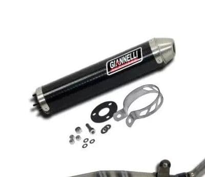 Aprilia RS125 RS 125 1995 >> 2014 GIANNELLI Silencer End Can Carbon Fibre