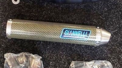 Aprilia RS125 RS 125 1995 >> 2014 GIANNELLI Silencer End Can Carbon K E V L A R