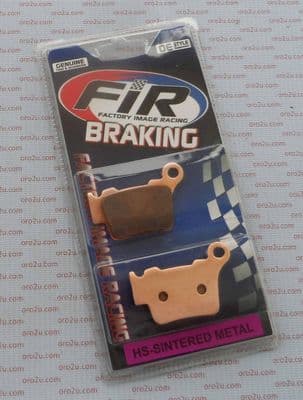 BMW G450 X 2008 - 2011 FIR REAR Sintered Brake Pads