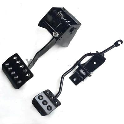 BUGGY GO KART PEDALS UNIVERSAL, BRAKE & ACCELERATOR/THROTTLE - CLEARANCE