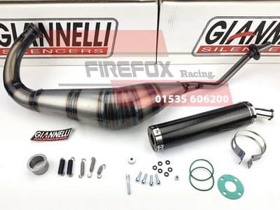 Cagiva Mito 125 1994 - 2006 GIANNELLI Exhaust System - Carbon End Can