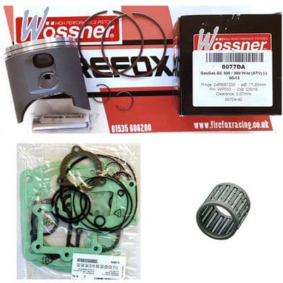 GasGas EC300 2000 - 2015 Top End Rebuild Kit w/ Wossner Piston (VARIOUS)