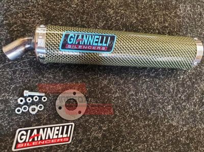 Honda NSR125 1992 - 2004 GIANNELLI Carbon Kevlr. Can / Silencer