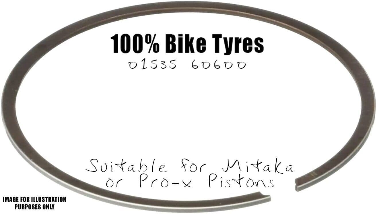 Kawasaki KX85 KX 85 Single Ring 49 00mm Oversize Piston Ring 1