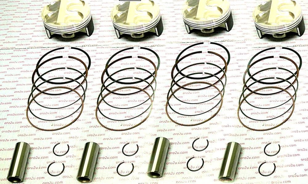 Kawasaki ZX10R 2011 - 2021 HC Wossner Piston Kit x4 VARIOUS