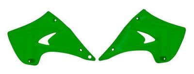 Race Tech Kawasaki KX125 KX 125 2003 - 2008 Radiator Scoops Cover Set (Green)