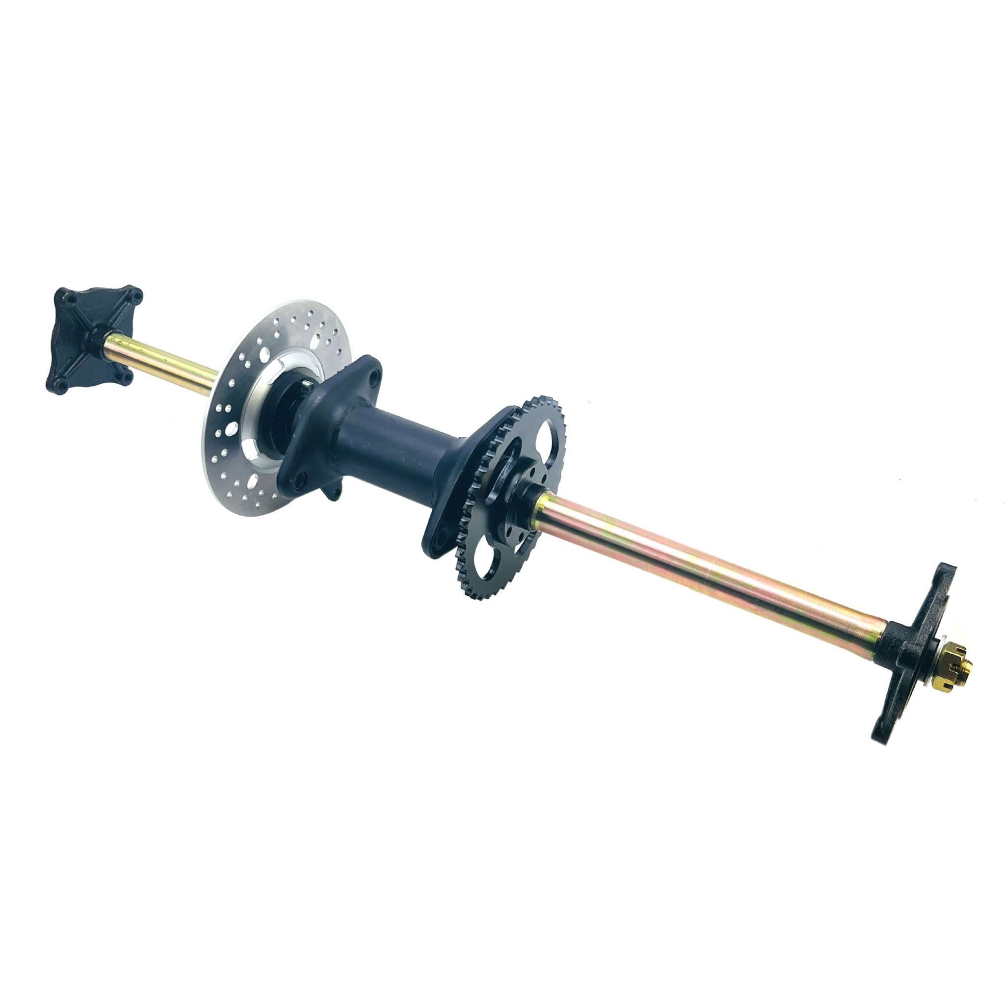 【m】 Steering Wheel Rear Axle Assembly Kit With Sprocket Hub