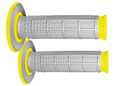 RENTHAL GRIPS DUAL 50/50 YELLOW G194 22/25MM Moto-X Enduro Kawasaki Suzuki Honda