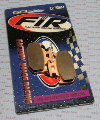Suzuki RM125 RM250 1989 - 1995 RMX250 1989 - 2004 FIR REAR Sintered Brake Pads