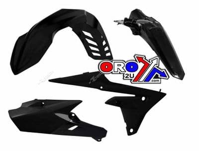 Yamaha WRF250 / WRF450 2015 - 2019 OEM Racetech® Plastic Kit BLACK