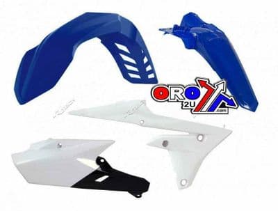 Yamaha WRF250 / WRF450 2015 - 2019 OEM Racetech® Plastic Kit BLUE / WHITE