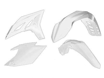 Yamaha WRF450 2012 - 2015 OEM Racetech® Plastic Kit WHITE