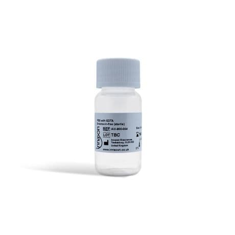 PBS with EDTA Endotoxin-free (sterile) Cat. No. #IAX-900-004