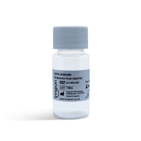 EDTA (400mM) Endotoxin-free (sterile) Cat. No. #IAX-900-006