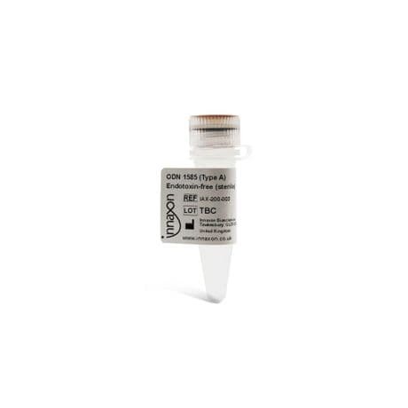 ODN 1585 (Type A) Endotoxin-free (sterile) Cat. No. #IAX-200-003