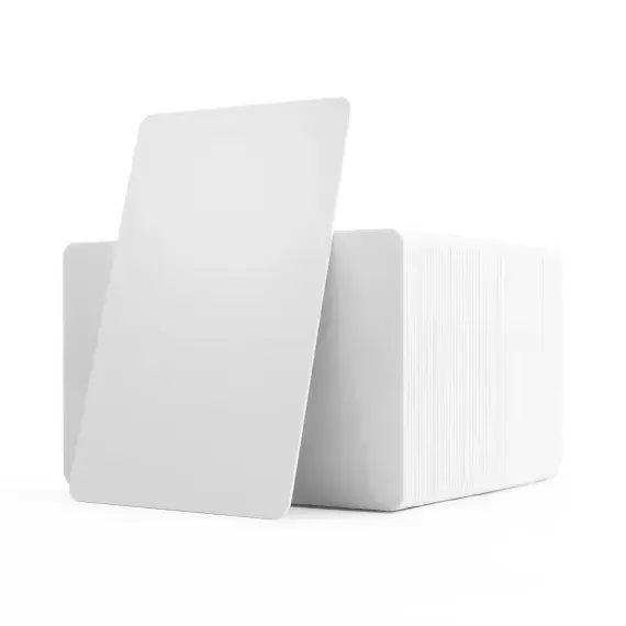 100% RECYCLED MATERIAL BLANK WHITE CARDS