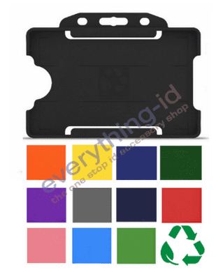 BIODEGRADABLE DOUBLE SIDED RIGID ID CARD HOLDERS