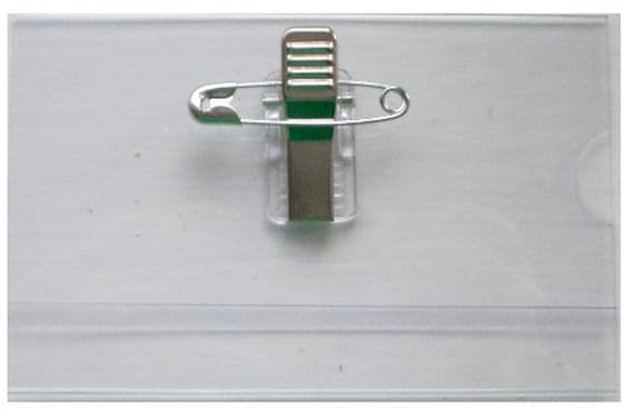 CREDIT CARD PVC / ACETATE WALLET WITH PIN AND CROC CLIP