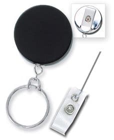 HEAVY DUTY ID CARD HOLDER REEL - STEEL WIRE