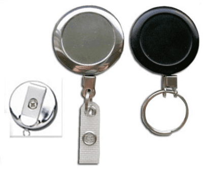 HEAVY DUTY ID CARD REEL -  VINYL CORD