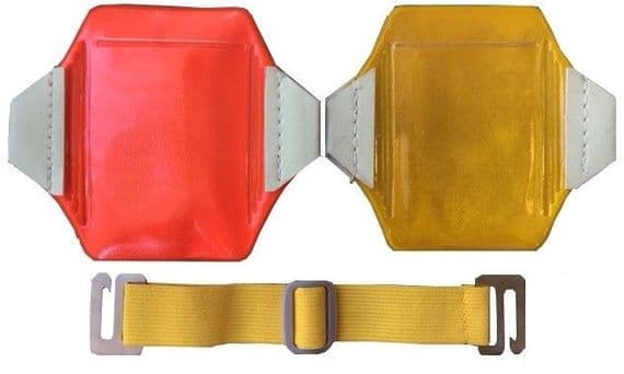 HIGH VISIBILITY SIA ARMBAND ID HOLDER