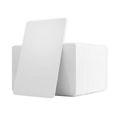 ID Cards PVC Blank 86 x 54mm CR80 Pack of 100