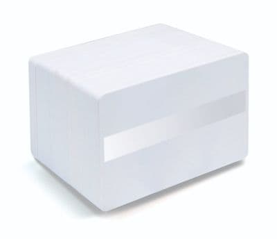 ID Cards PVC Blank Sig Strip  Pack of 100