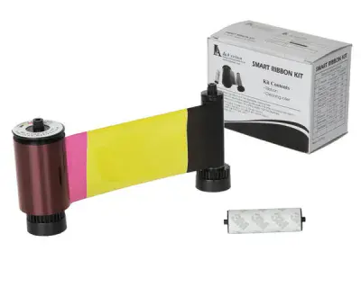 IDP SMART 650637 YMCKOK COLOUR RIBBON (200 PRINTS)