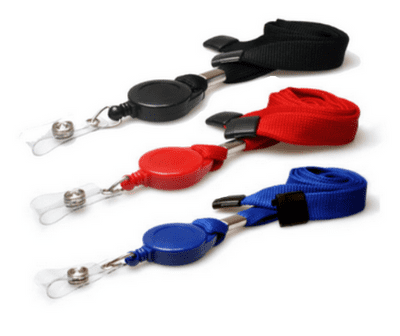 LANYARD NECK STRAP RETRACTABLE YO YO ID BADGE HOLDER