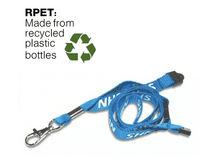 NHS LANYARD TRIPLE BREAKAWAY rPET Pack of 50