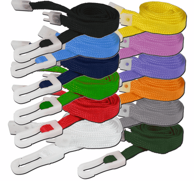 PLAIN NECK STRAP LANYARD ID CARD BADGE HOLDER 10mm wide