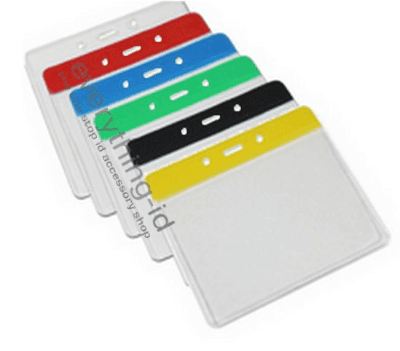 VISITOR PAPER PASS HOLDER - 100mm x 75mm