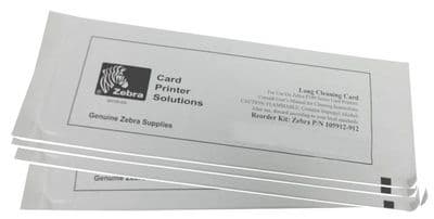 Zebra ZC100/300 Cleaning Card Kit (5 Cards)