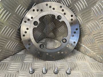 1999 HONDA CB600F HORNET REAR BRAKE DISC C/W BOLTS