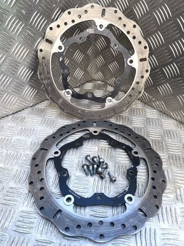 2015 YAMAHA MT09 WAVY FRONT BRAKE DISCS, EBC MD2119XC