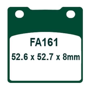 EBC, FA161, MOTORCYCLE BRAKE PADS