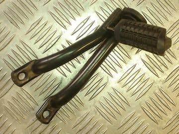 FOOTREST & HANGER, REAR, LEFT