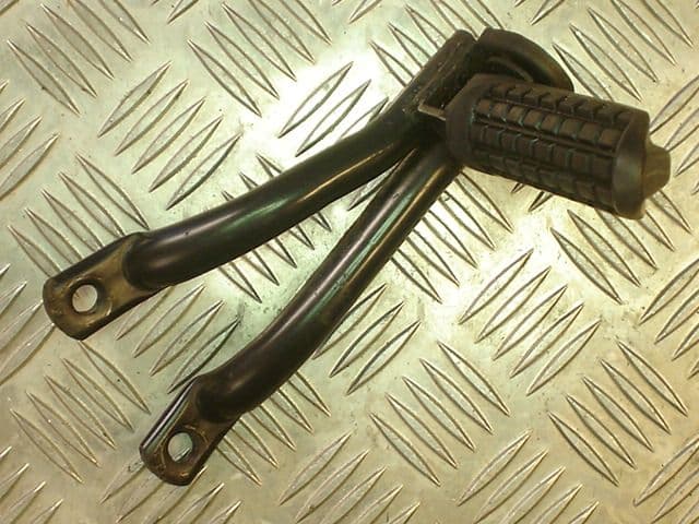 FOOTREST & HANGER, REAR, LEFT