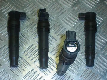 IGNITION COIL PLUG CAPS x 4