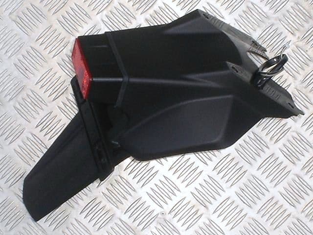 MUDGUARD C/W NUMBER PLATE LIGHT