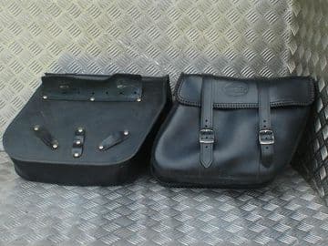 PANNIERS, LEATHER