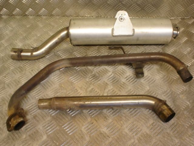 SACHS XTC 125 EXHAUST SYSTEM.