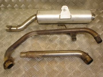 SACHS XTC 125 EXHAUST SYSTEM.