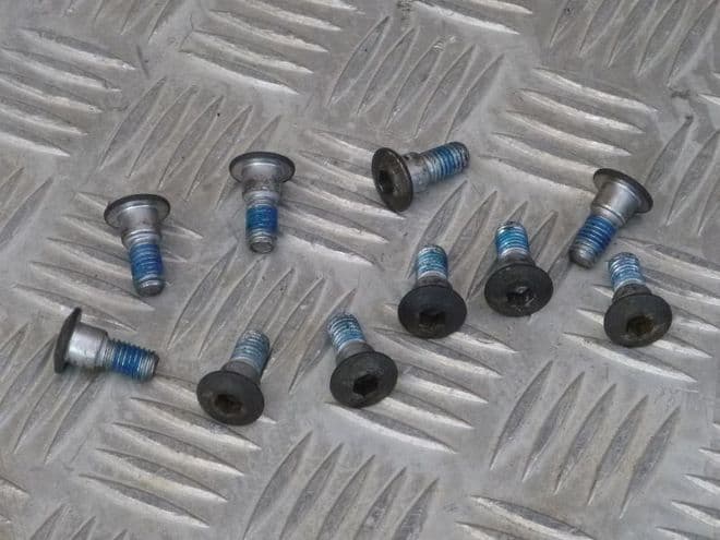 SUZUKI SV650 S K9 FRONT DISC BOLTS