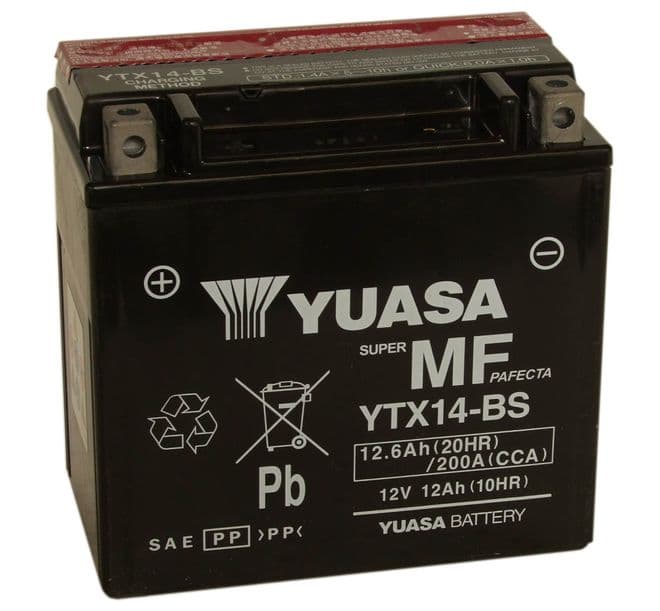 YTX14-BS, BATTERY